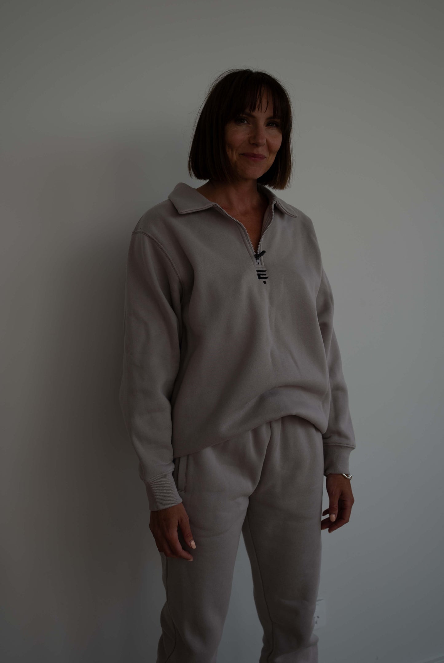 Staples Track Pant - Taupe