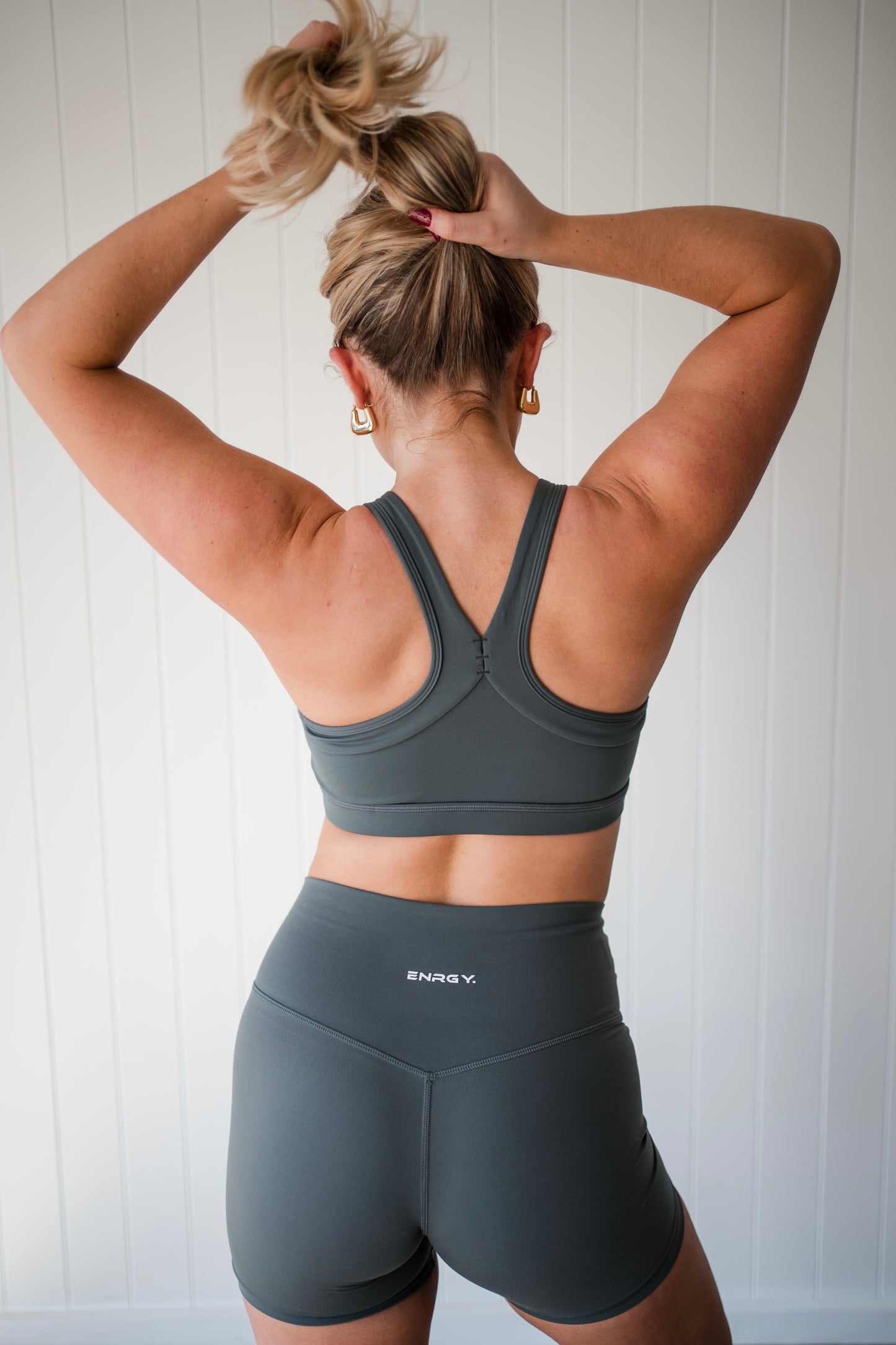 LUXE Bike Shorts - Forest Grey