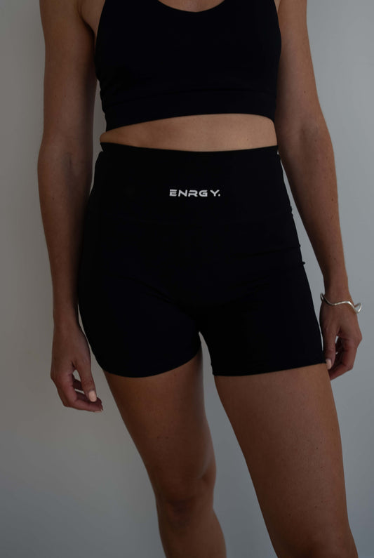 Staples Bike Shorts - Black